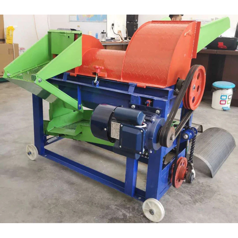 Rice Thresher Machine - เครื่องจักรกลการเกษตรอเนกประสงค์สำหรับนวดข้าวโพดสดในนาข้าว