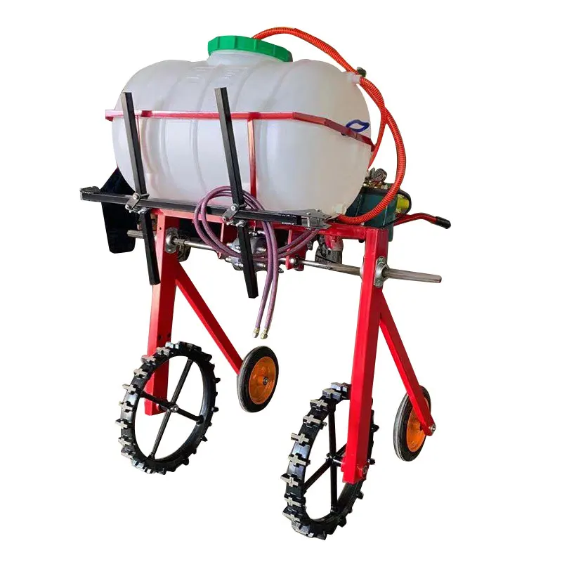 Organic Farming In Agriculture - เครื่องจักรฟาร์มเครื่องยนต์เบนซิน Boom Sprayer ปั๊ม 200l 300l
