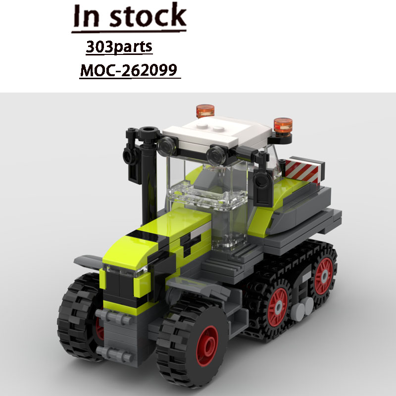 Agriculture Farming For Kids - MOC-262099 โมเดลบล็อกตัวต่อรถแทรกเตอร์การเกษตรซิตี้ นิว ฟาร์ม 303 ชิ้น