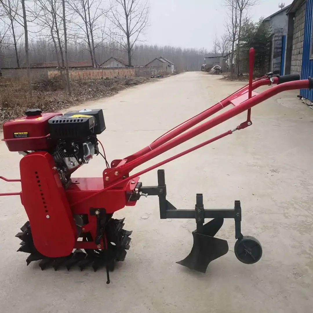 Organic Farming In Agriculture - เครื่องจักรฟาร์มเกษตร เครื่องคราดพรวนดีเซล Moto Cultivator เครื่องเพาะปลูกที่ดินขนาดเล็ก มอเตอร์
