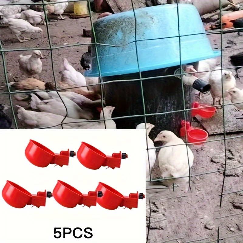 ชุดเครื่องให้น้ำสัตว์ปีกอัตโนม - Chicken Nipple Drinker บทวิจารณ์และราคา