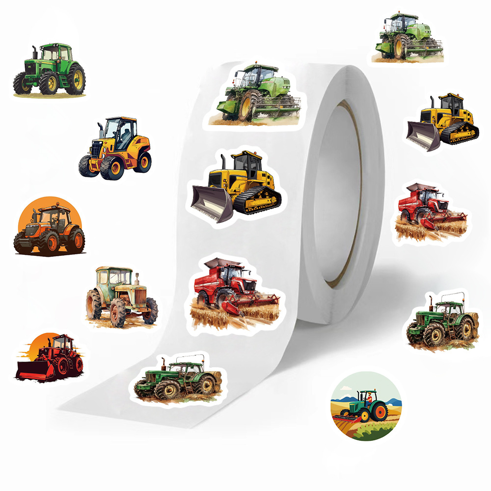 สติกเกอร์รถแทรกเตอร์ฟาร์ม 500  - Agriculture Farming For Kids บทวิจารณ์และราคา