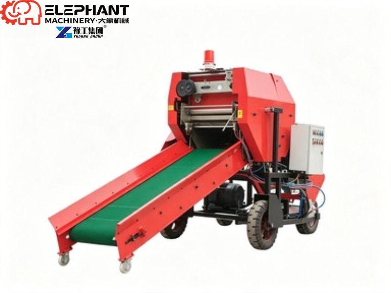 เครื่องอัดฟางขนาดเล็กสำหรับครั - Silage Baler Machine บทวิจารณ์และราคา