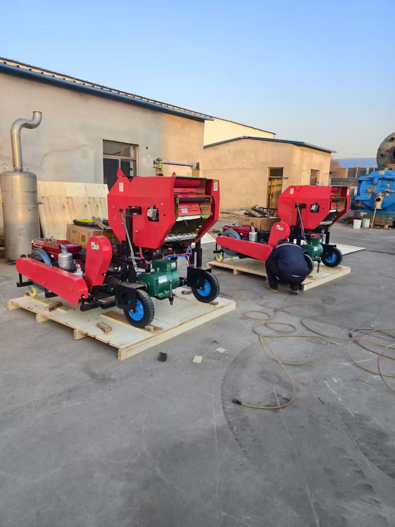 เครื่องจักรอเนกประสงค์สำหรับห่ - Silage Baler Machine บทวิจารณ์และราคา