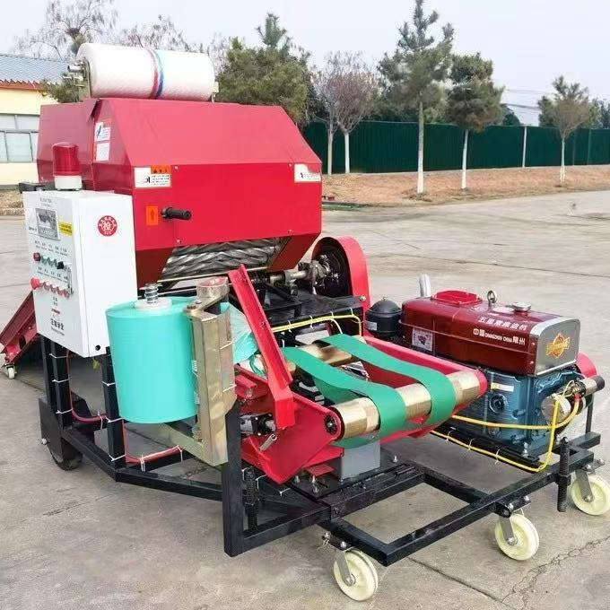 เครื่องจักรอเนกประสงค์สำหรับห่ - Silage Baler Machine บทวิจารณ์และราคา
