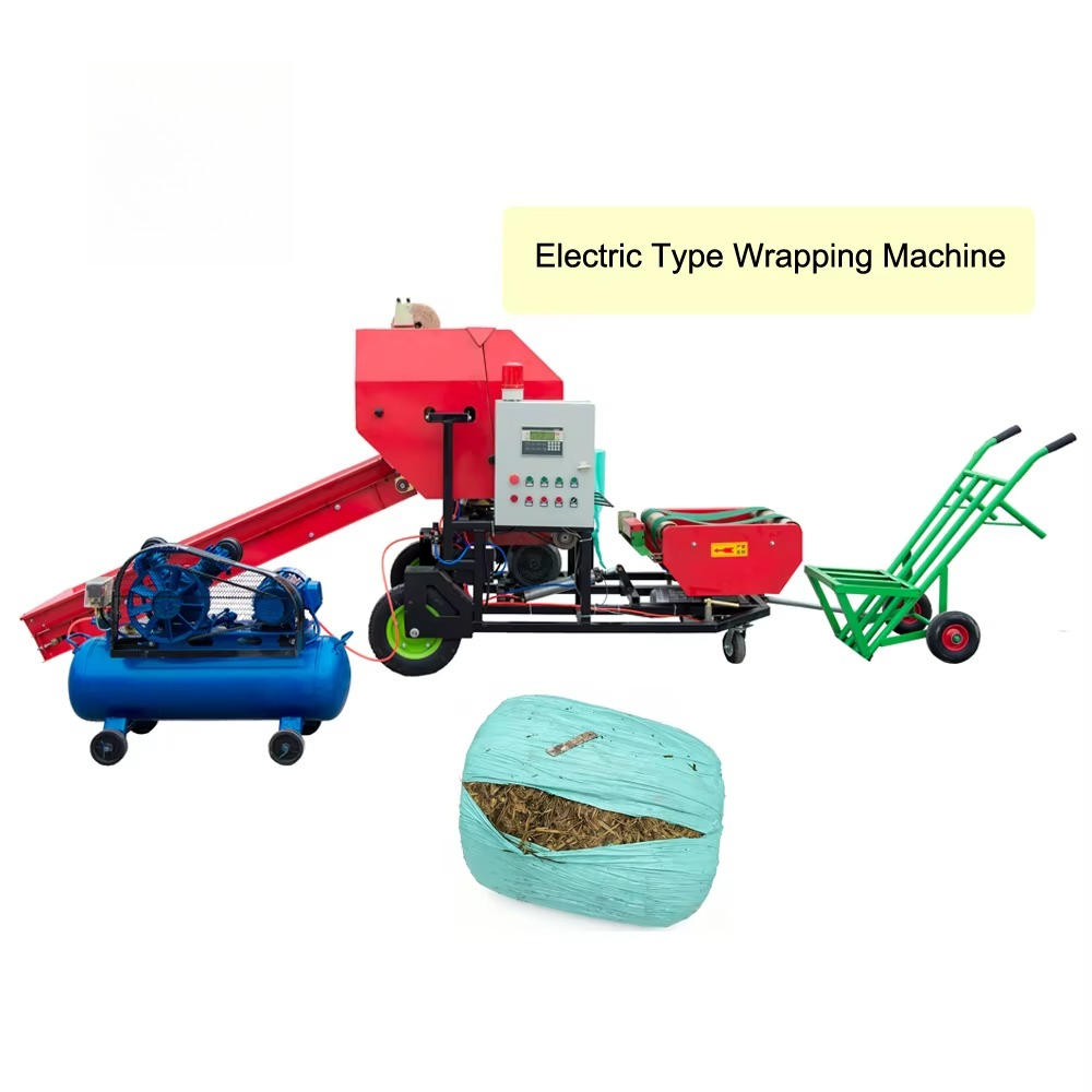 เครื่องอัดฟางหญ้าความหนาแน่นสู - Silage Baler Machine บทวิจารณ์และราคา