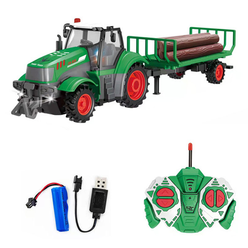 1:24 Mobil RC 27MHZ วิทยุรีโมท - Agriculture Farming For Kids บทวิจารณ์และราคา