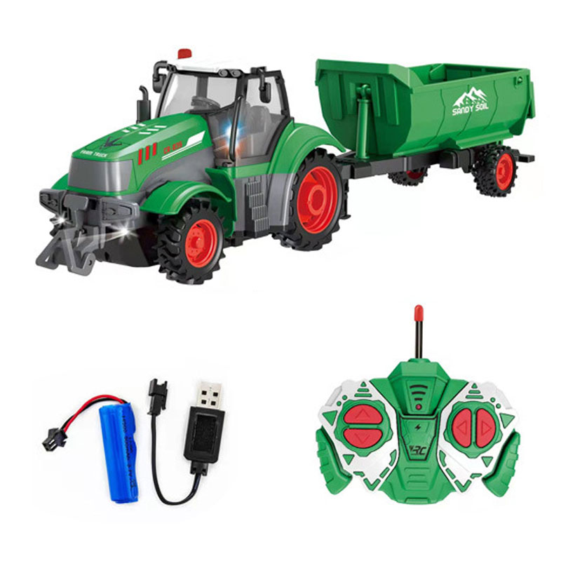 1:24 Mobil RC 27MHZ วิทยุรีโมท - Agriculture Farming For Kids บทวิจารณ์และราคา