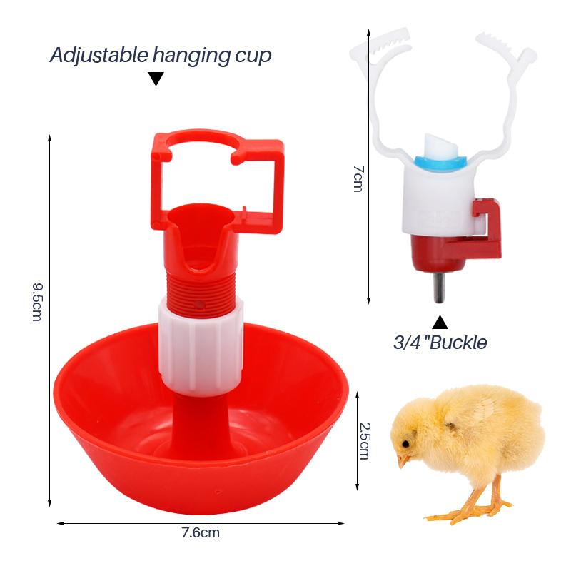 5/10/20 Pcs ไก่อัตโนมัติน้ําจุ - Chicken Nipple Drinker บทวิจารณ์และราคา