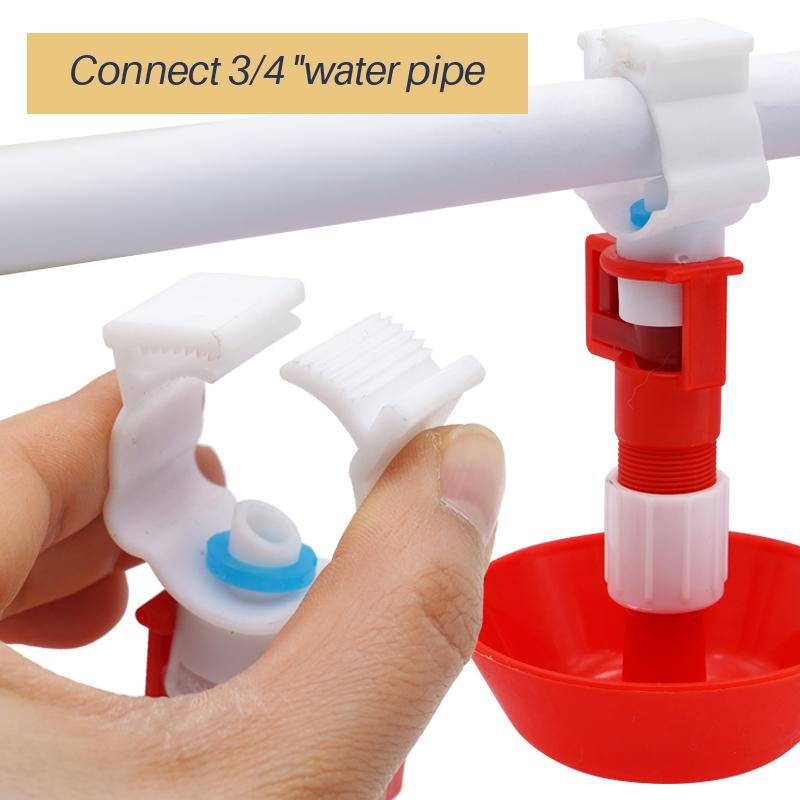 5/10/20 Pcs ไก่อัตโนมัติน้ําจุ - Chicken Nipple Drinker บทวิจารณ์และราคา