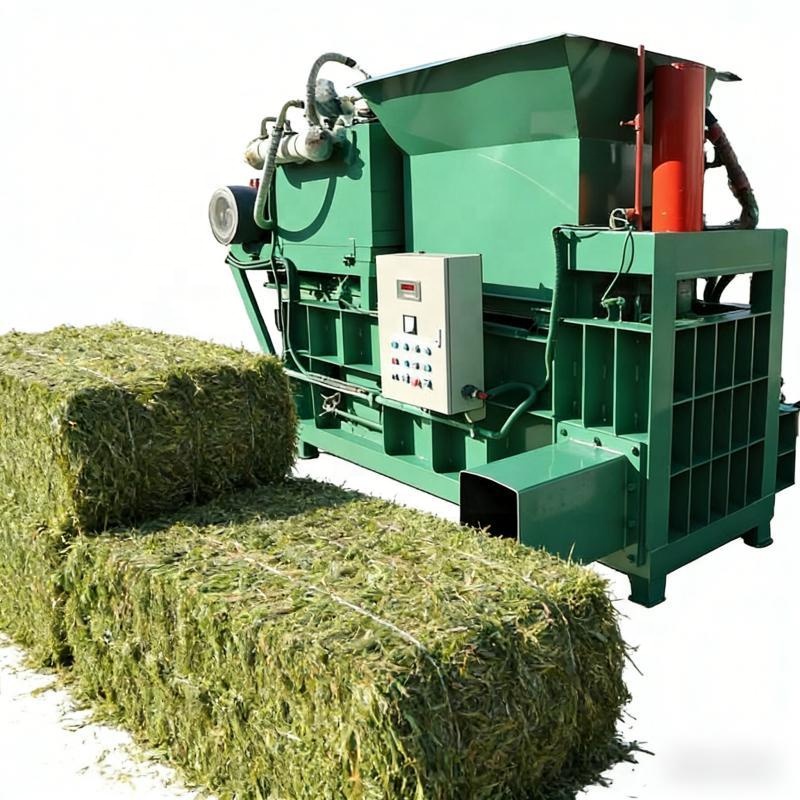 เครื่องอัดฟางหญ้าและหญ้าหมักแบ - Silage Baler Machine บทวิจารณ์และราคา