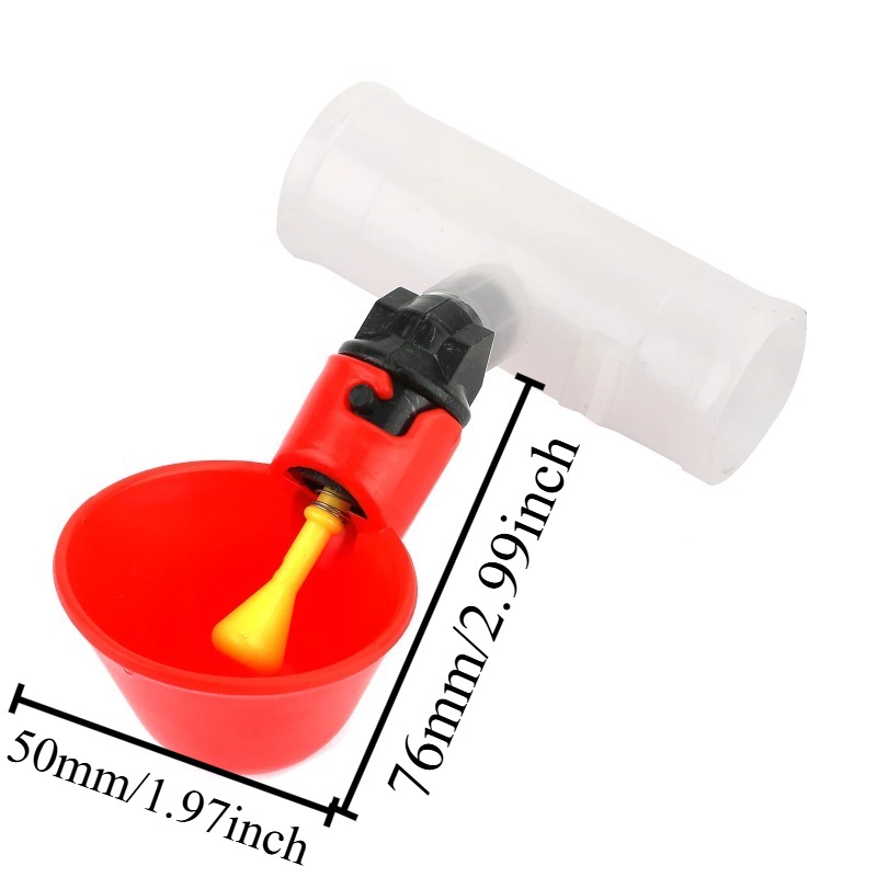 ชุดให้น้ำไก่และนกกระทาอัตโนมัต - Chicken Nipple Drinker บทวิจารณ์และราคา