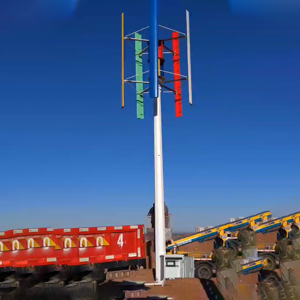 80KW แนวตั้งกังหันลม Windmill  - Agriculture Vertical Farming บทวิจารณ์และราคา