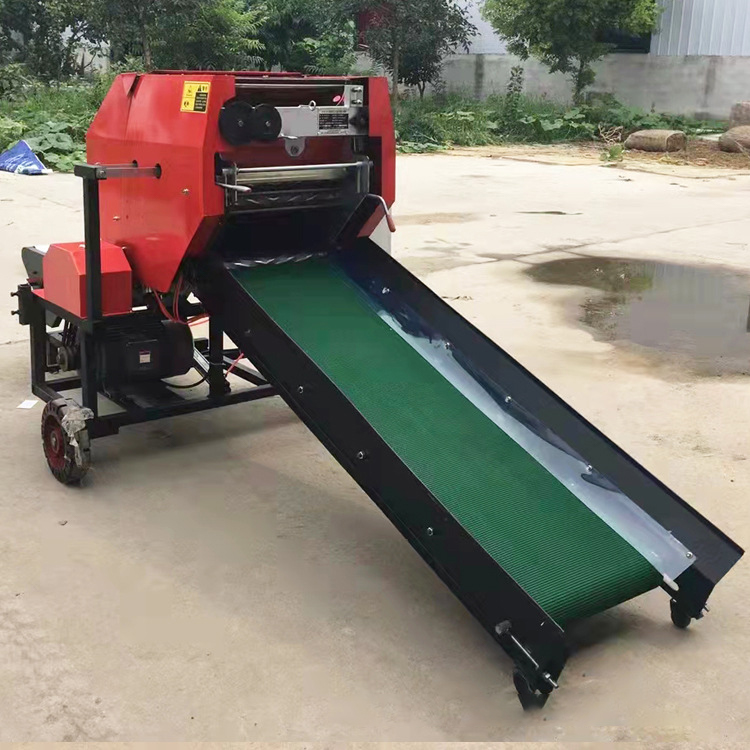เครื่องอัดฟางหญ้าแบบอัตโนมัติเ - Silage Baler Machine บทวิจารณ์และราคา