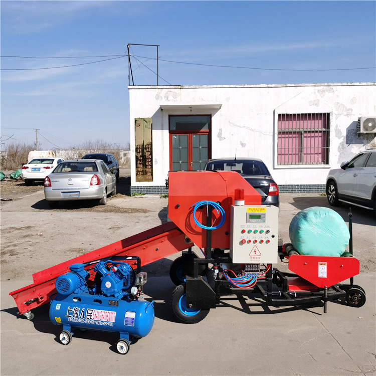 เครื่องอัดฟางหญ้าแบบอัตโนมัติเ - Silage Baler Machine บทวิจารณ์และราคา