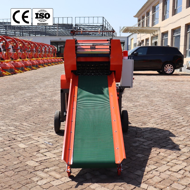 เครื่องอัดและห่อฟางข้าวโพดแบบก - Silage Baler Machine บทวิจารณ์และราคา