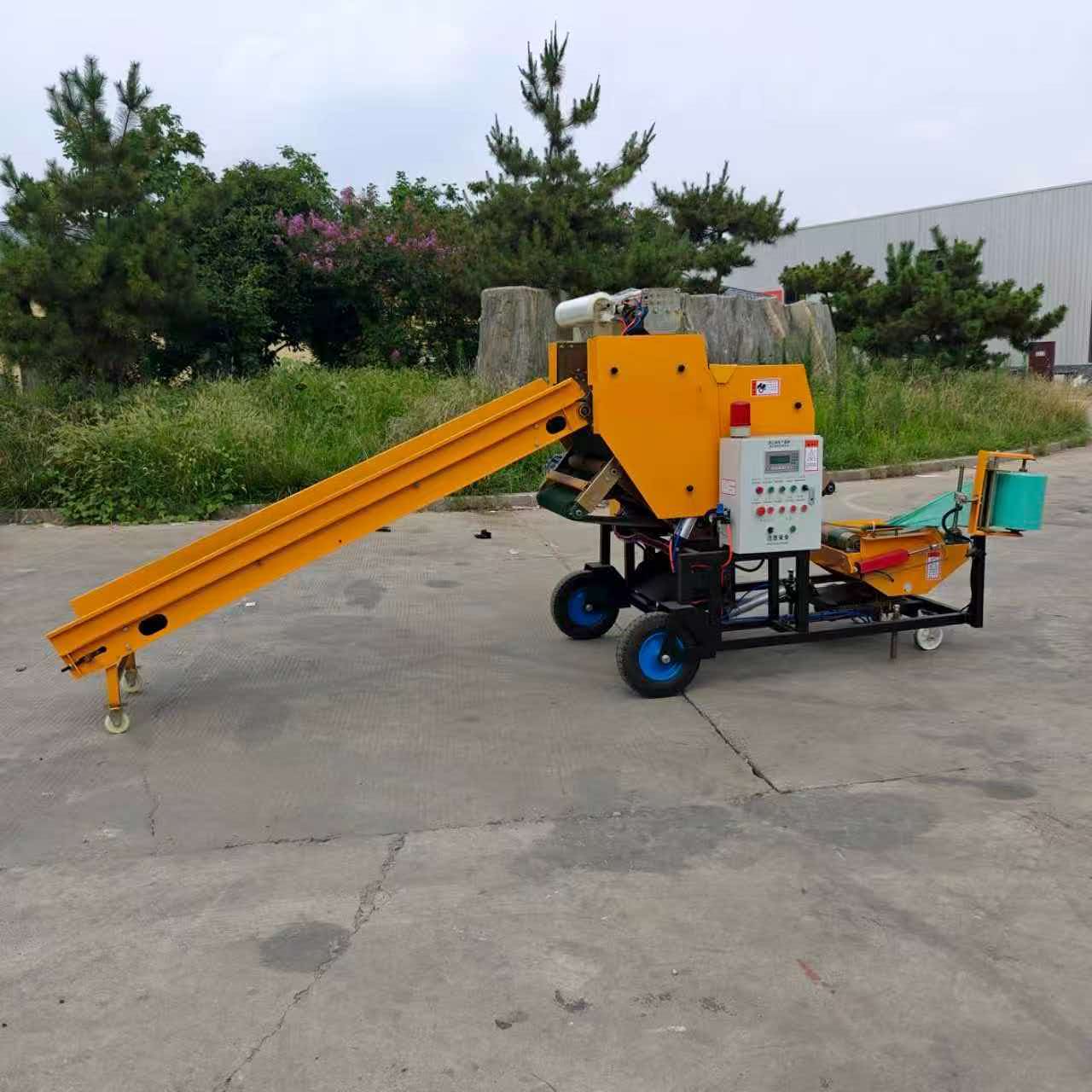 เครื่องห่อและอัดฟางสำหรับทำไซเ - Silage Baler Machine บทวิจารณ์และราคา