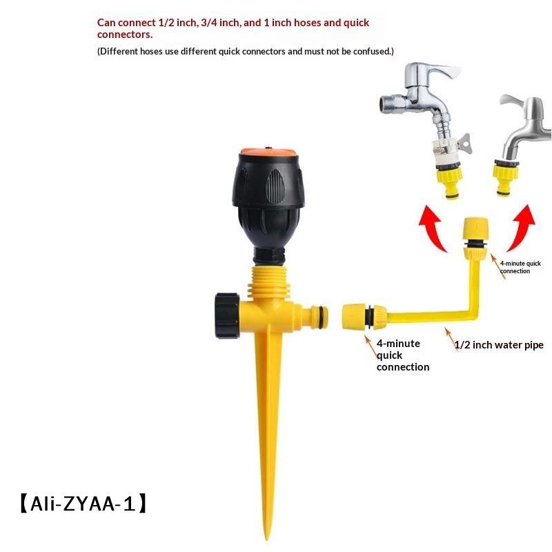 【A】สปริงเกอร์หมุนอัตโนมัติ 360 - Agriculture Farming Systems บทวิจารณ์และราคา