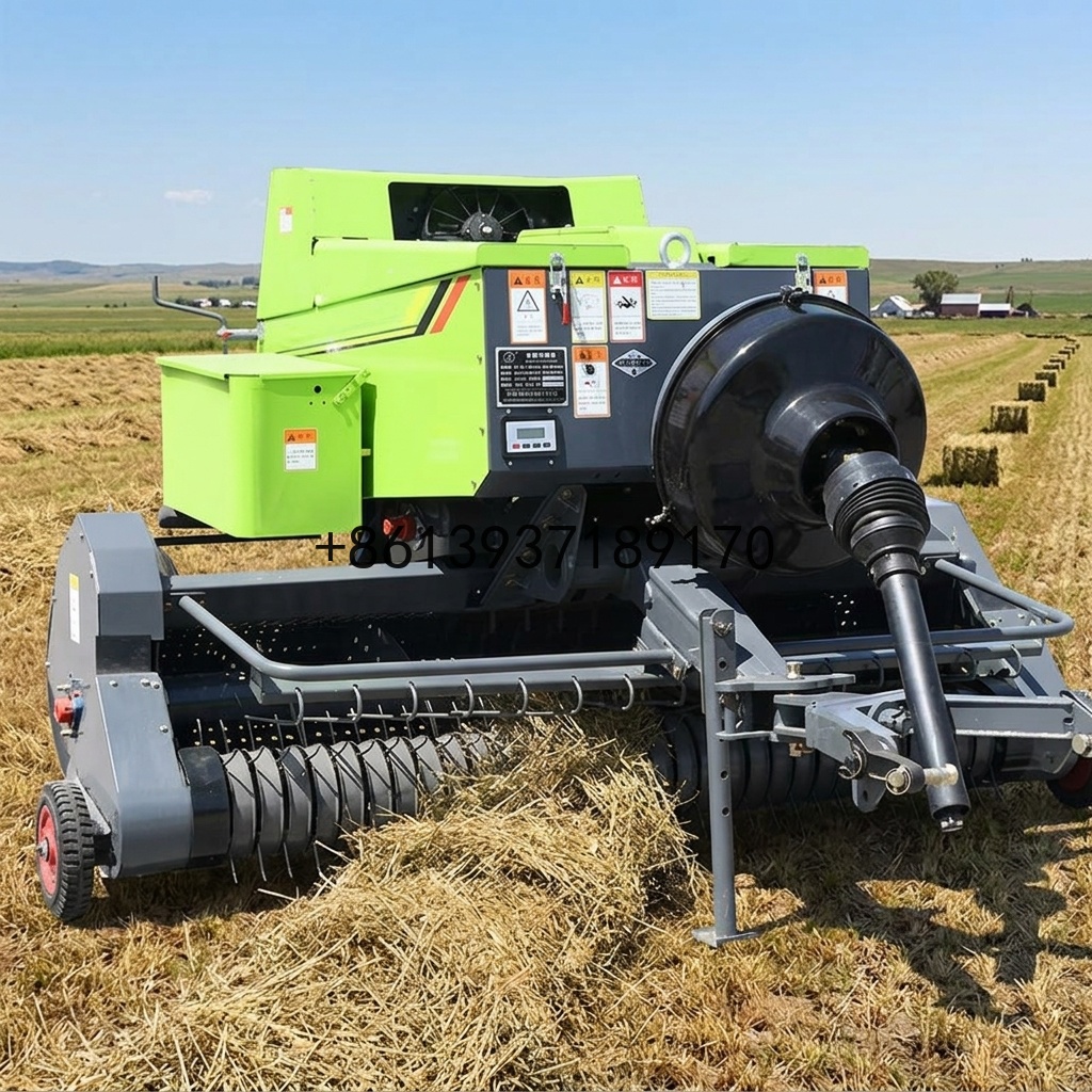 เครื่องอัดฟางสี่เหลี่ยมสำหรับใ - Silage Baler Machine บทวิจารณ์และราคา