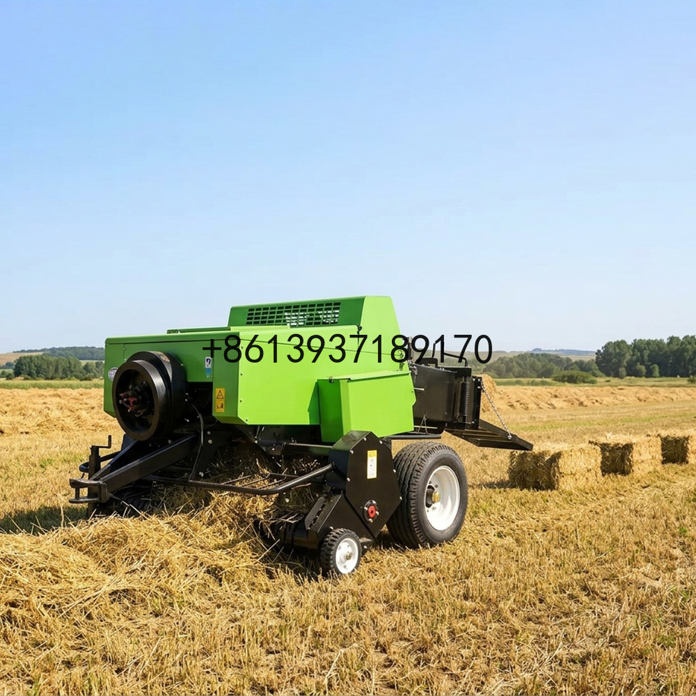 เครื่องอัดฟางสี่เหลี่ยมสำหรับใ - Silage Baler Machine บทวิจารณ์และราคา