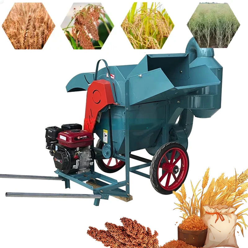 เครื่องนวดข้าวสาลีขนาดเล็กประส - Rice Thresher Machine บทวิจารณ์และราคา