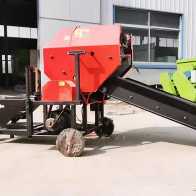 เครื่องอัดฟางกลมสำหรับใช้ในฟาร - Silage Baler Machine บทวิจารณ์และราคา