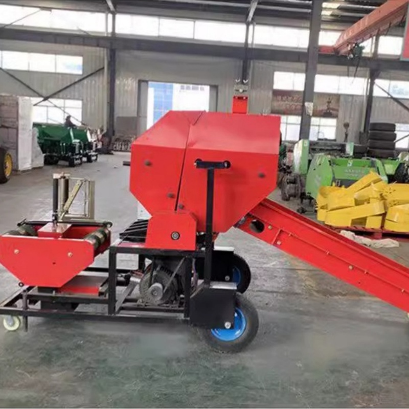 เครื่องอัดฟางกลมสำหรับใช้ในฟาร - Silage Baler Machine บทวิจารณ์และราคา