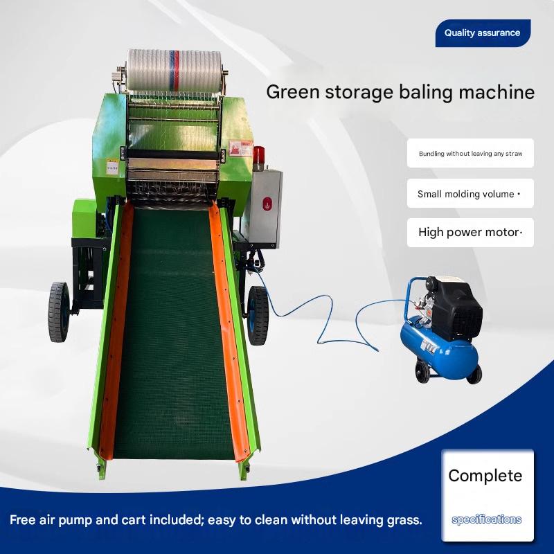 เครื่องอัดฟางกลมสำหรับใช้ในฟาร - Silage Baler Machine บทวิจารณ์และราคา