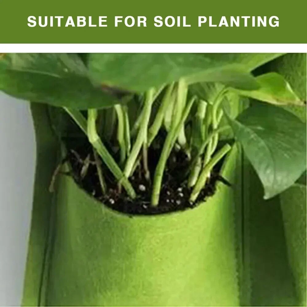 ใหม่แขวนผนังกระเป๋าปลูกถุงดอกไ - Agriculture Vertical Farming บทวิจารณ์และราคา
