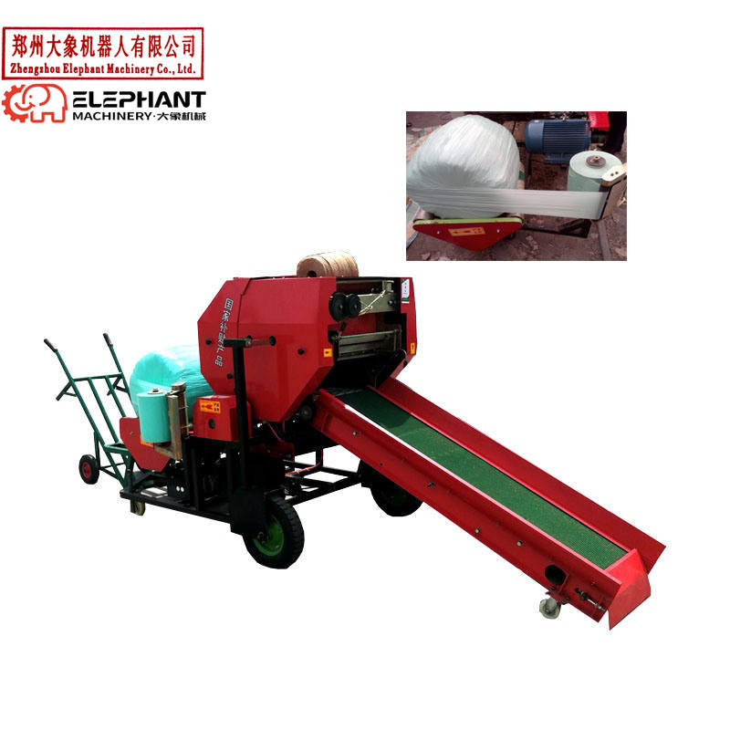 เครื่องห่อฟางม้วนกลมขนาดเล็กสำ - Silage Baler Machine บทวิจารณ์และราคา