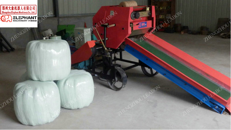 เครื่องห่อฟางม้วนกลมขนาดเล็กสำ - Silage Baler Machine บทวิจารณ์และราคา